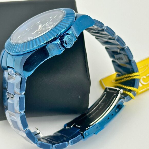 Invicta 37409 Pro Diver 44mm Turquoise Blue Quartz Stainless Steel Watch NEW - Picture 6 of 9